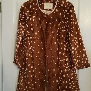 Maison Jules car length coat